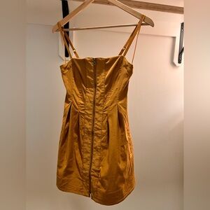 Maeve Camel Dress XXS